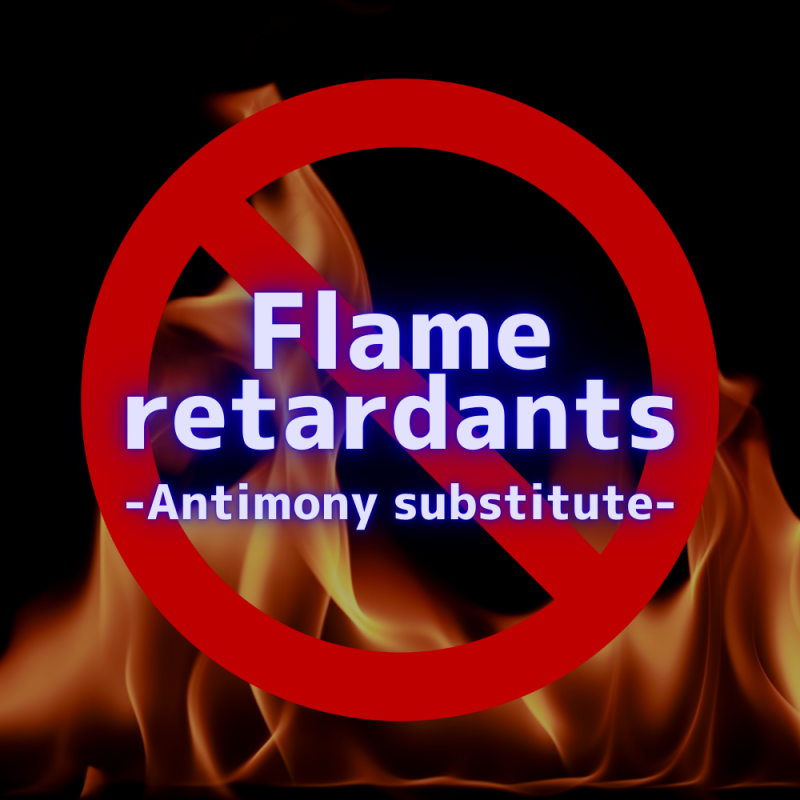ABS flame retardant antimony alternative